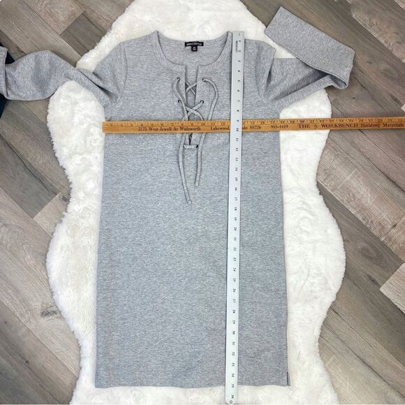 J. Crew Mercantile Sweatshirt Tunic Dress Gray XS - Picture 14 of 15